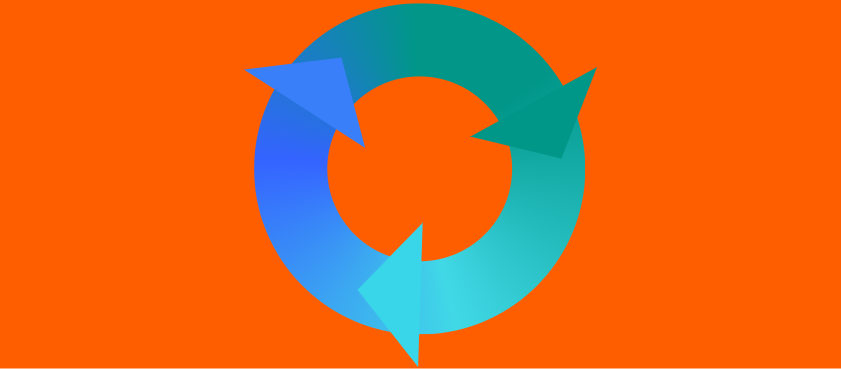 Illustration cirkulär ekonomi