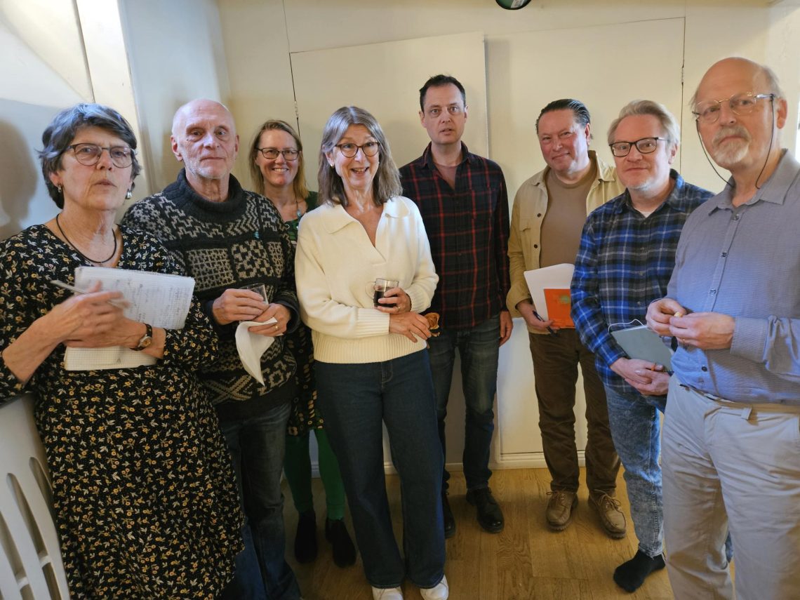 Gruppbild på den nya styrelsen